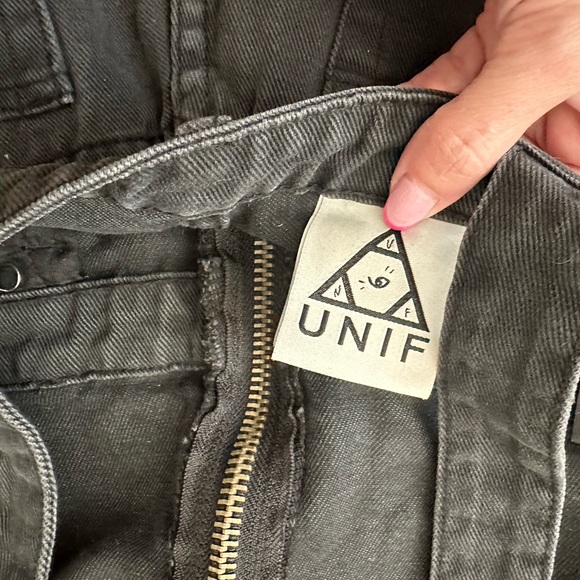 UNIF YOKEL cuttoff overalls shorts! - Picture 6 of 6